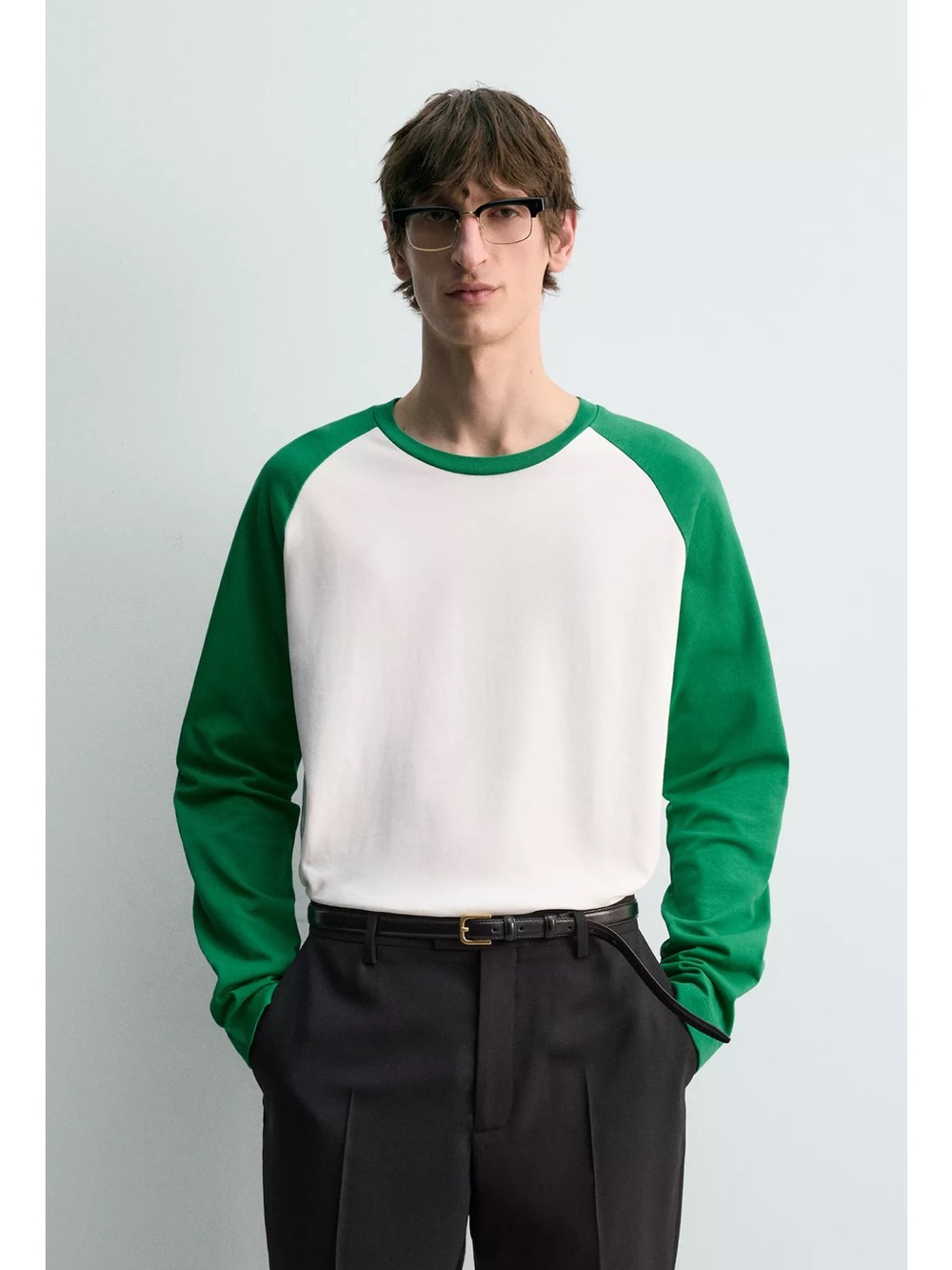 Zara Men’s Color Block T-Shirt